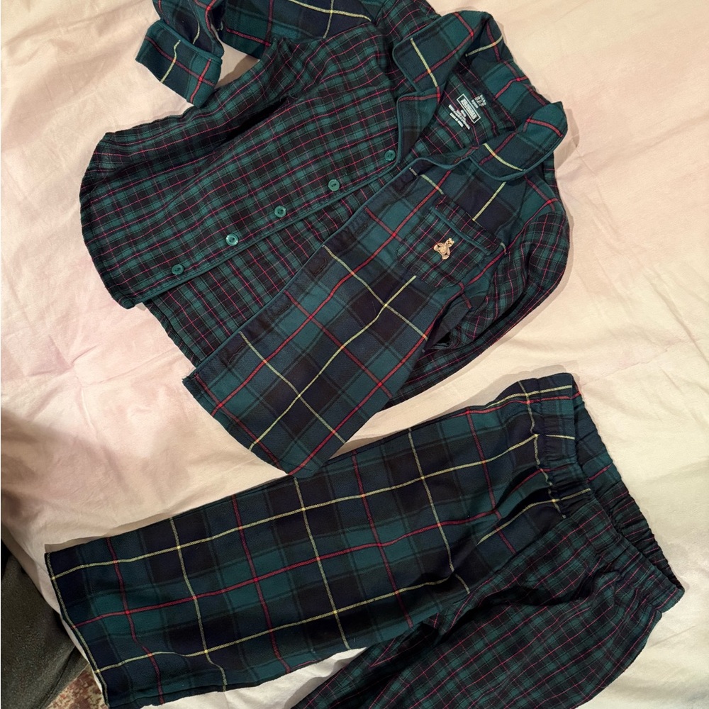 Baby GAP winter plaid set